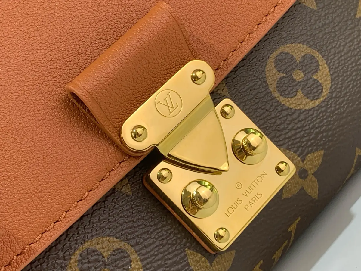 LV Style Black Leather Top Handle Bag Lookbook Reference image 6