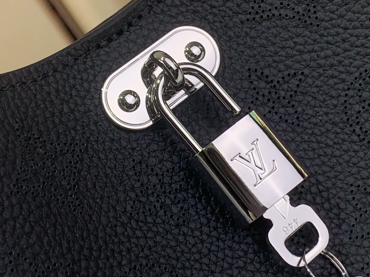 LV Style Black Leather Top Handle Bag Lookbook Reference image 5