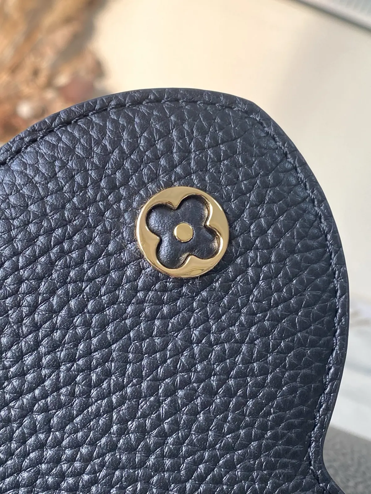 LV Style Black Leather Top Handle Bag style reference detail image 7 from source 787663