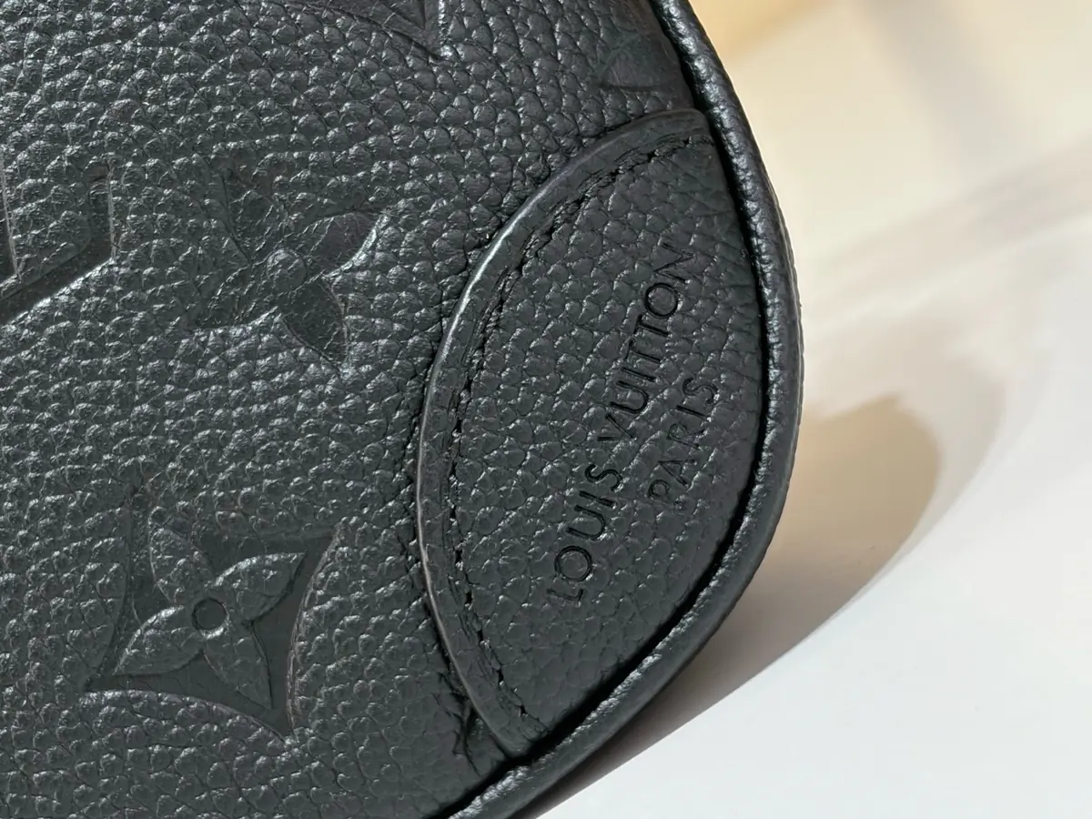 LV Style Black Leather Top Handle Bag style reference detail image 5 from source 787682
