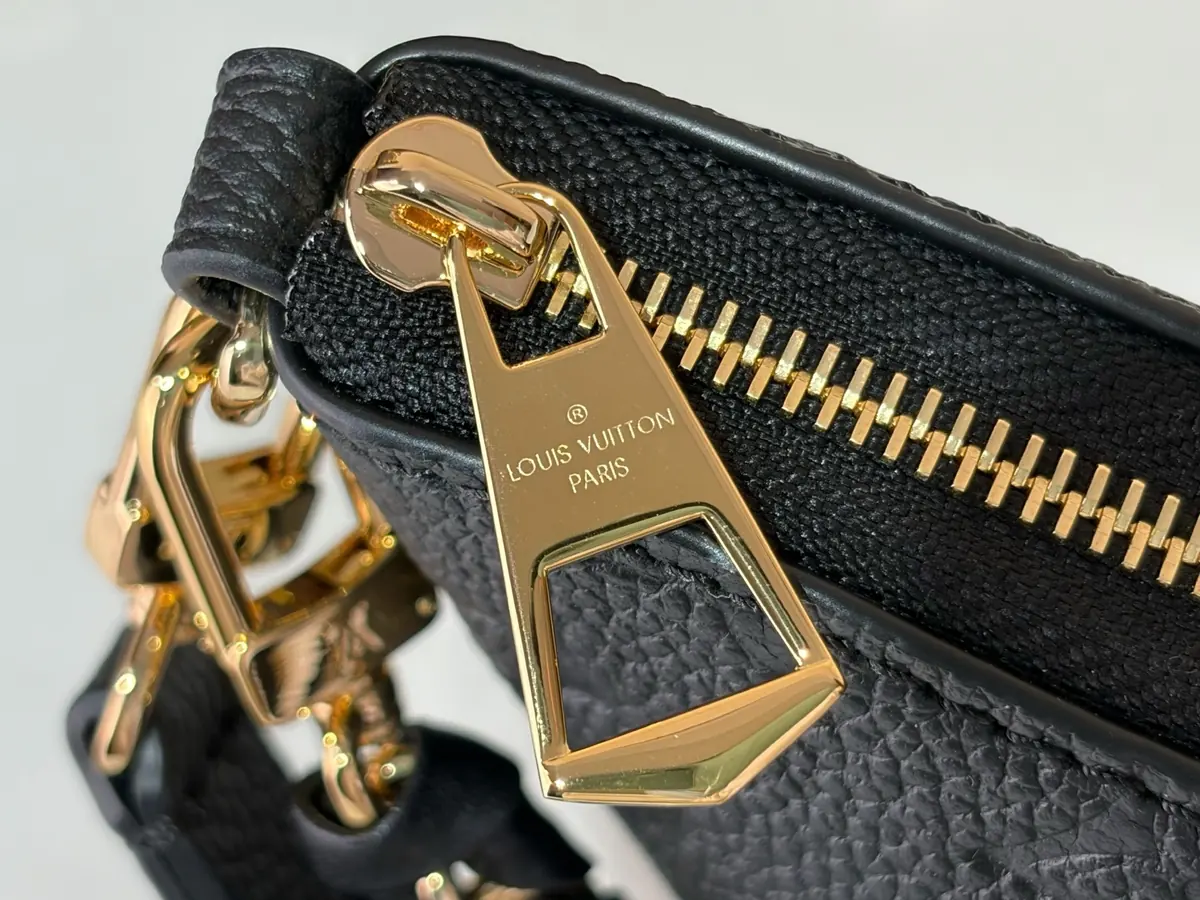 LV Style Black Leather Top Handle Bag style reference detail image 6 from source 787682