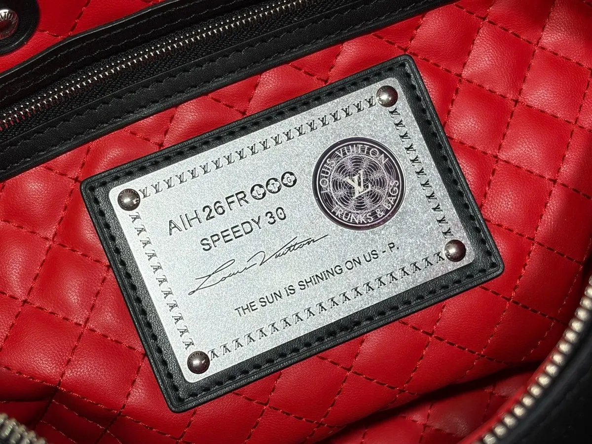 LV Style Black Leather Top Handle Bag style reference detail image 7 from source 787697
