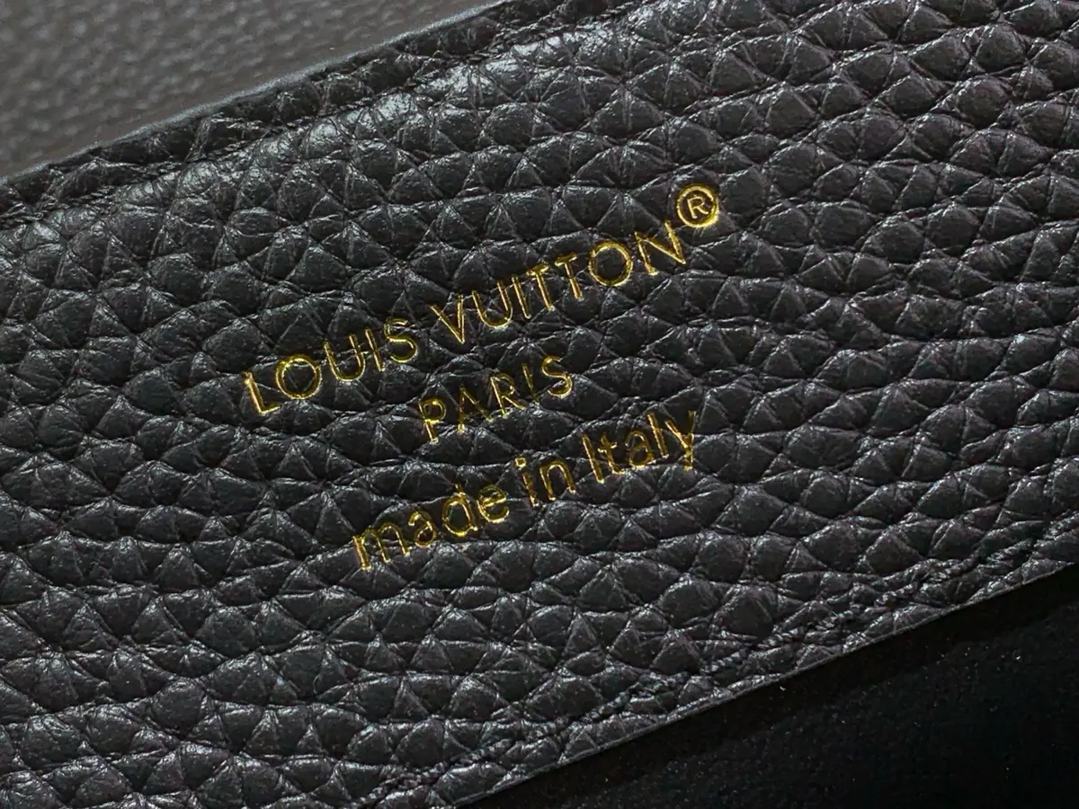 LV Style Black Leather Top Handle Bag style reference detail image 9 from source 787699