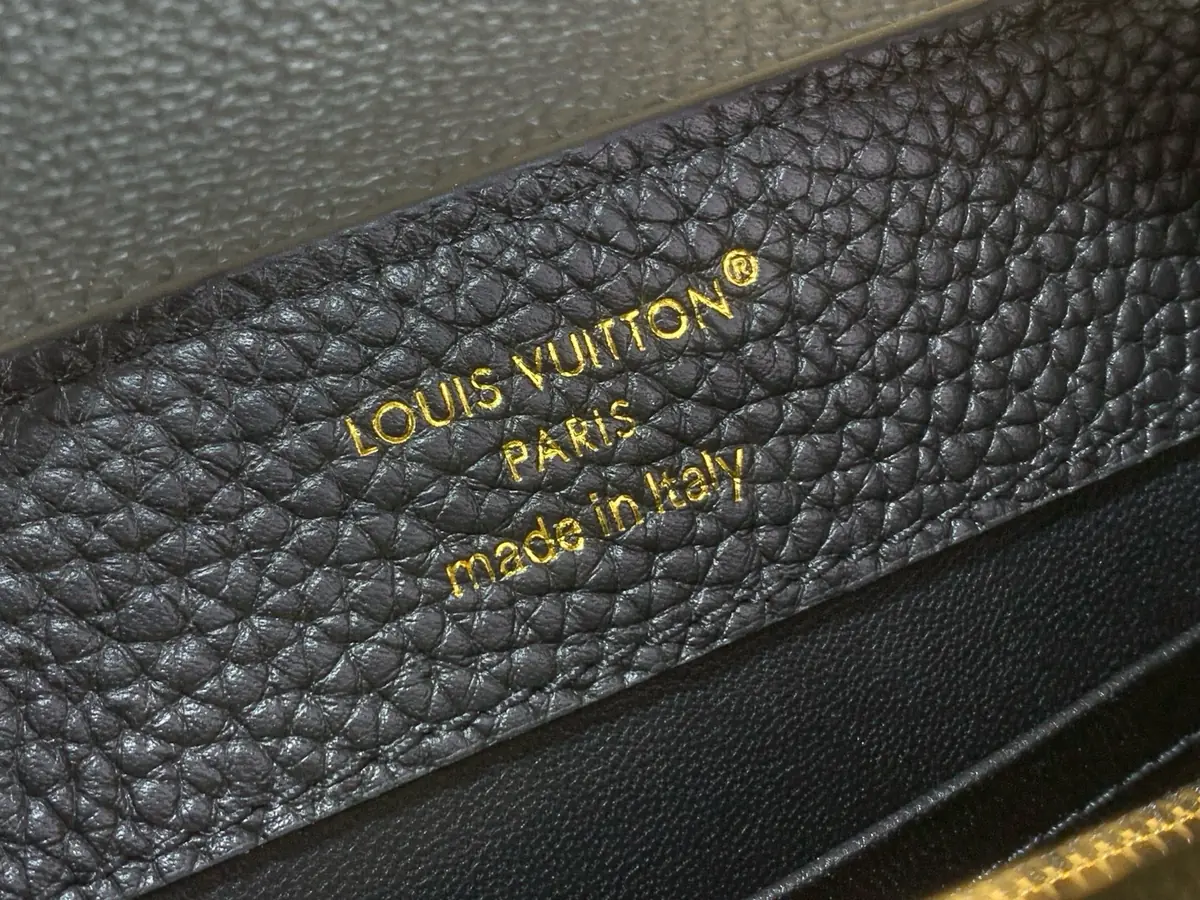 LV Style Black Leather Top Handle Bag style reference detail image 7 from source 787700