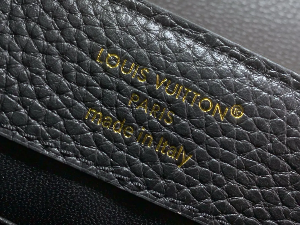 LV Style Black Leather Top Handle Bag style reference detail image 7 from source 787701