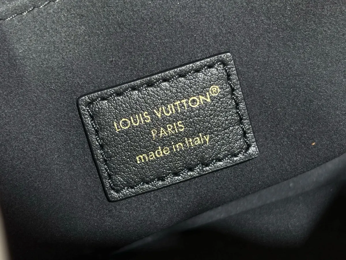 LV Style Black Leather Top Handle Bag style reference detail image 8 from source 787711