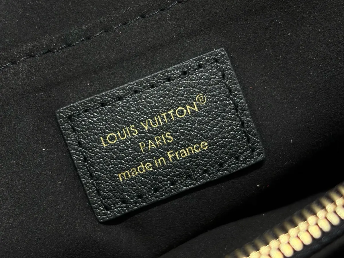 LV Style Black Leather Top Handle Bag style reference detail image 8 from source 787712
