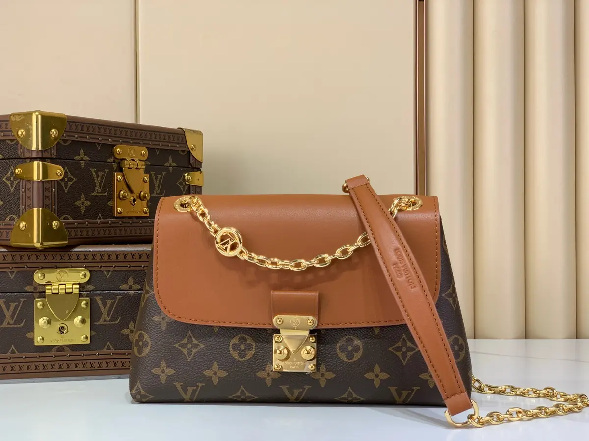 LV Style Black Leather Top Handle Bag style reference detail image 1 from source 787713
