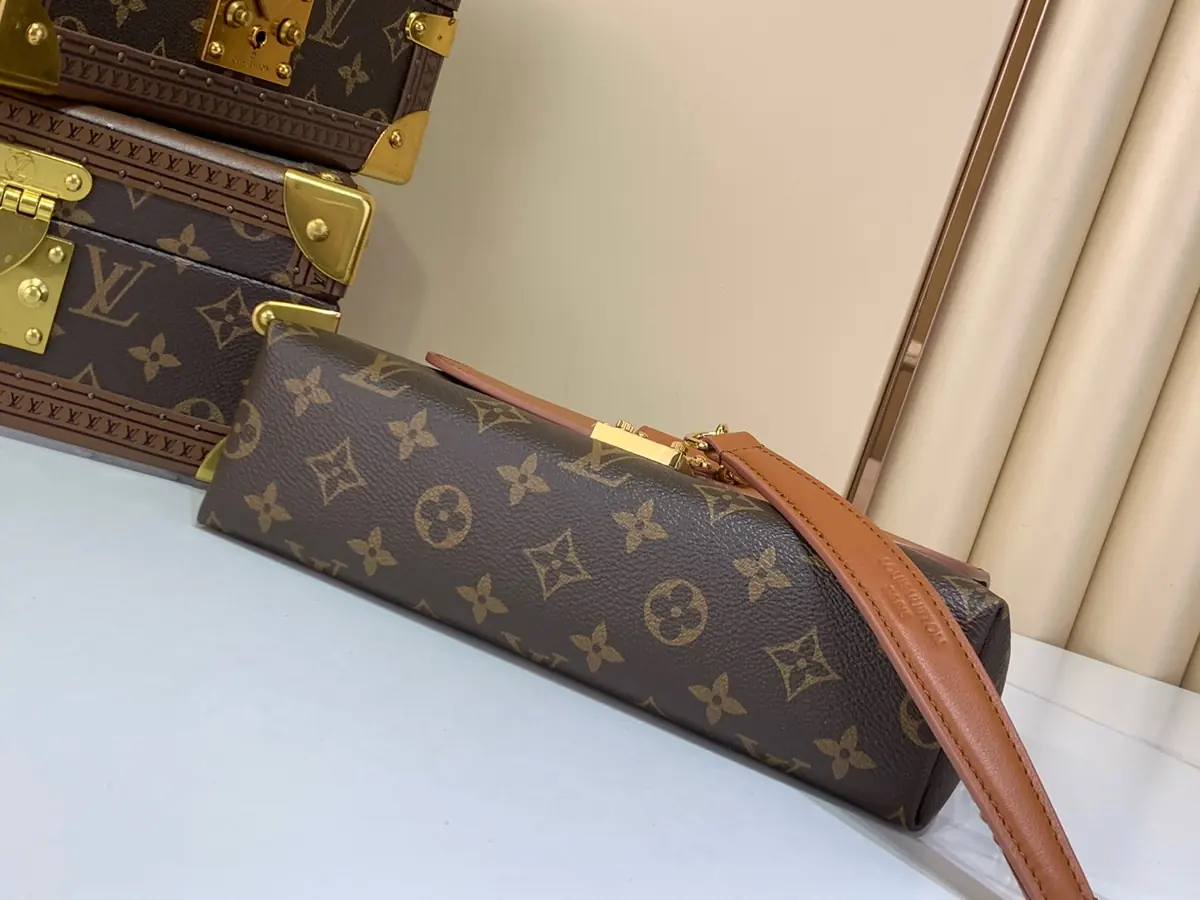 LV Style Black Leather Top Handle Bag style reference detail image 4 from source 787713