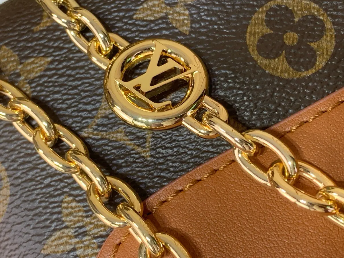 LV Style Black Leather Top Handle Bag style reference detail image 5 from source 787713