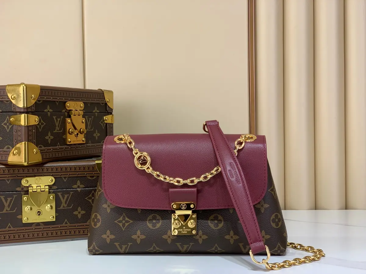 LV Style Black Leather Top Handle Bag style reference detail image 1 from source 787714