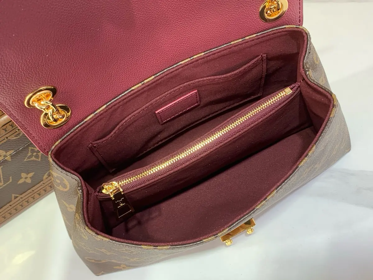 LV Style Black Leather Top Handle Bag style reference detail image 9 from source 787714
