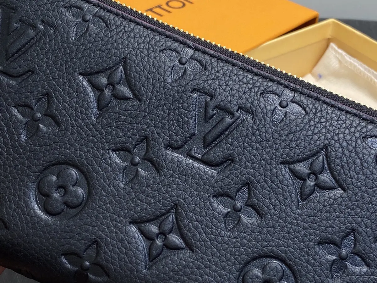 LV Style Black Leather Wallet Bags detail image 4 from source 787740