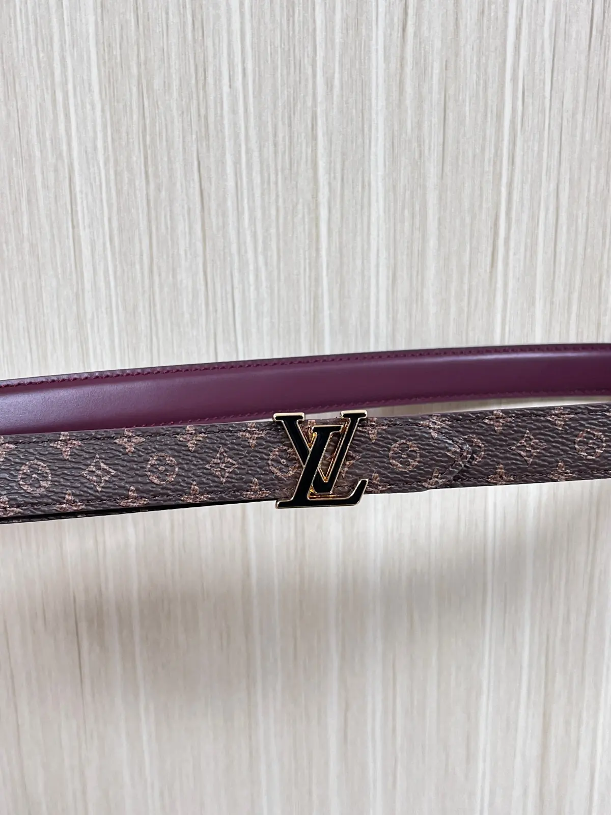 LV Style Black Leather Women's Belt Lookbook Reference image 1