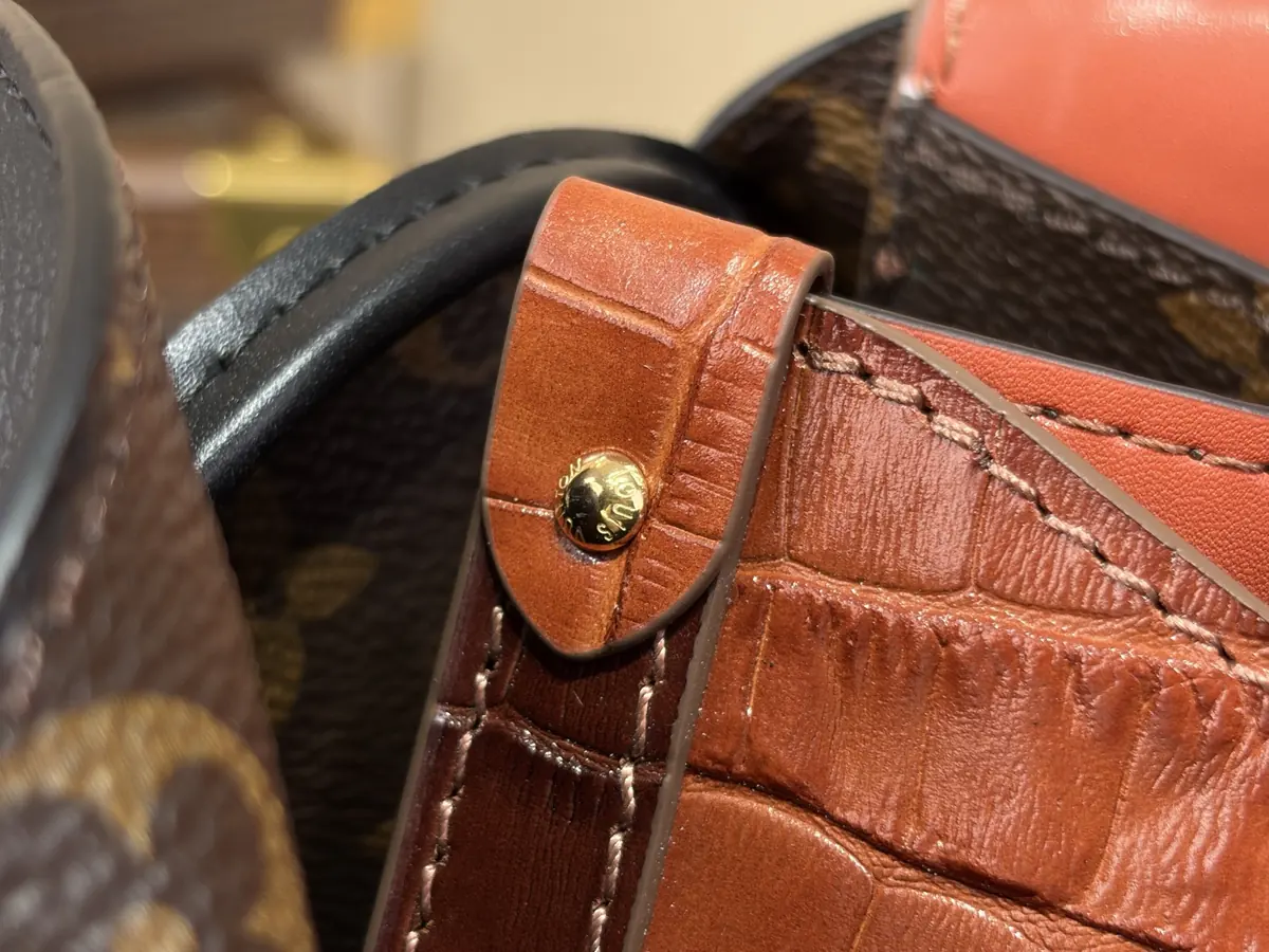 LV Style Black Top Handle Bag style reference detail image 7 from source 787691