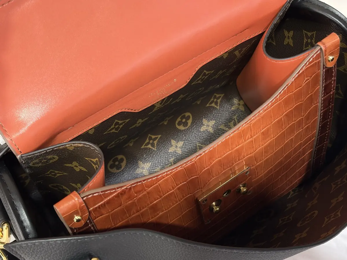 LV Style Black Top Handle Bag style reference detail image 9 from source 787691