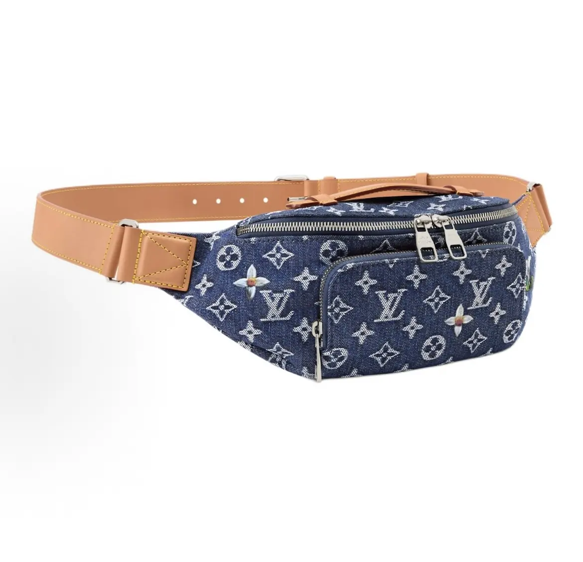 LV Style Blue Denim Bag style reference detail image 2 from source 787737