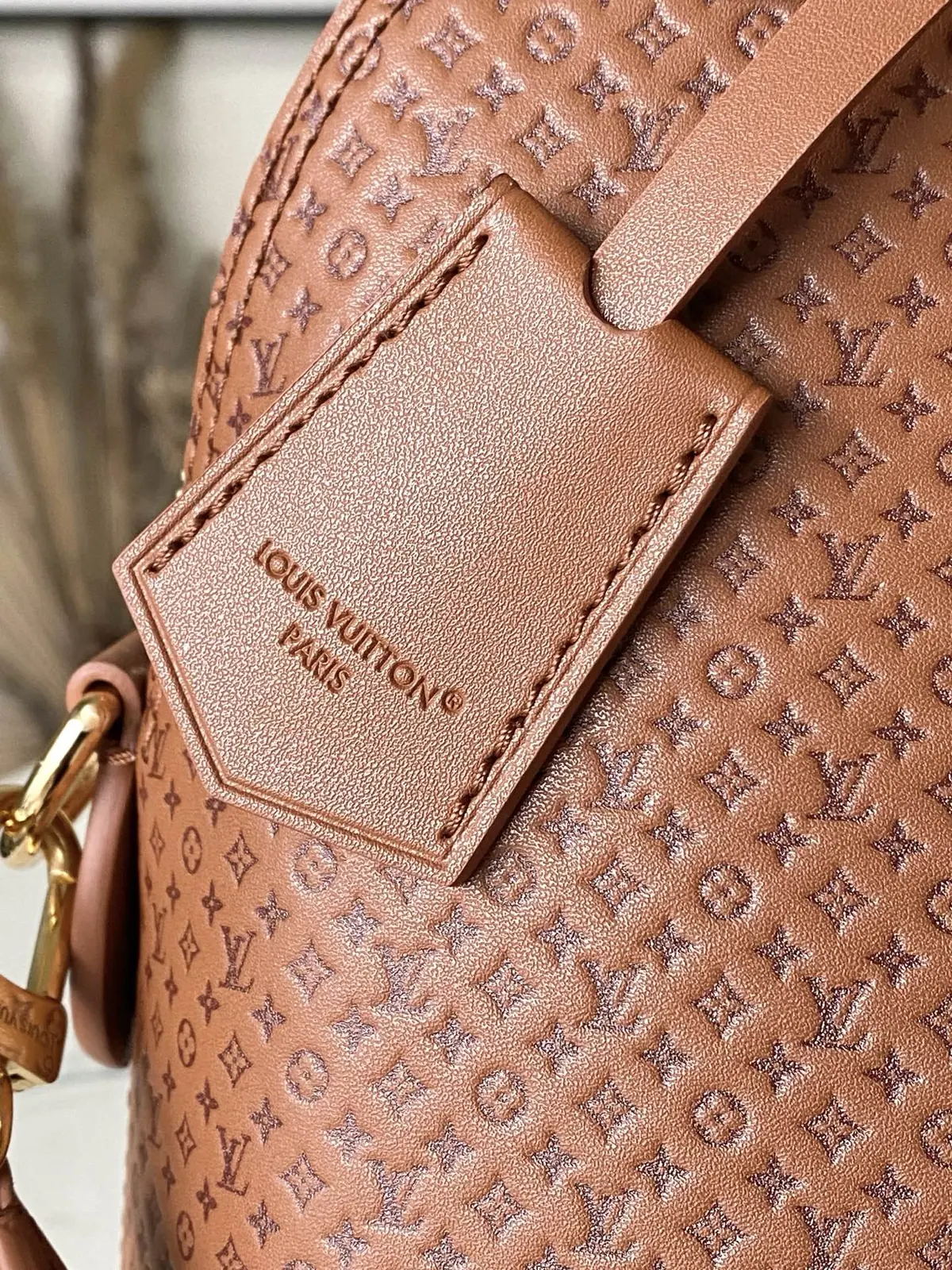 LV Style Brown Leather Bag style reference detail image 5 from source 787677