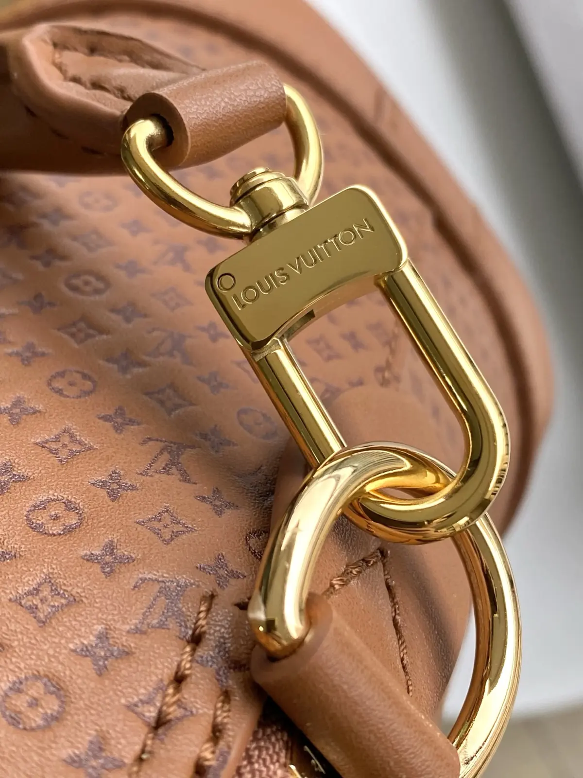 LV Style Brown Leather Bag style reference detail image 6 from source 787677