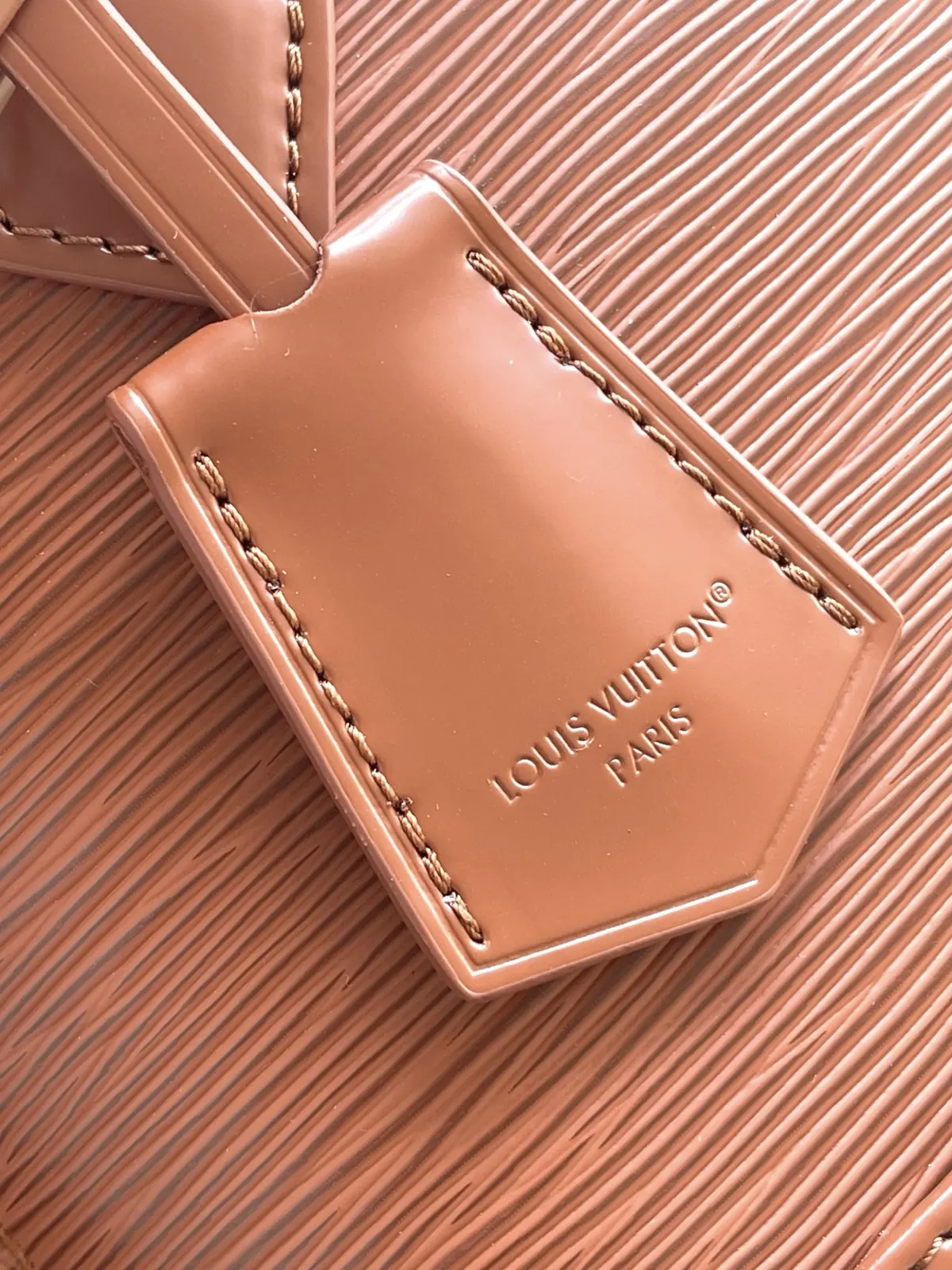 LV Style Brown Leather Bag style reference detail image 9 from source 787727