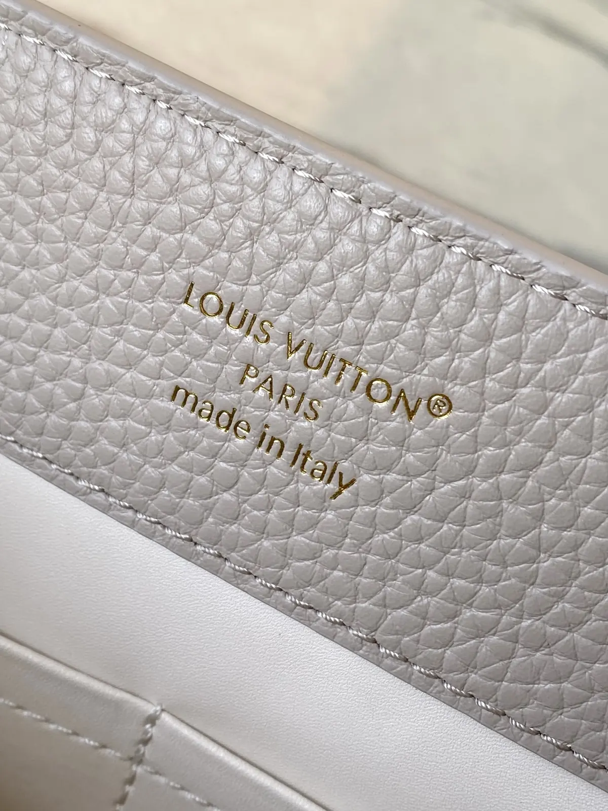 LV Style Brown Leather Top Handle Bag style reference detail image 9 from source 787657
