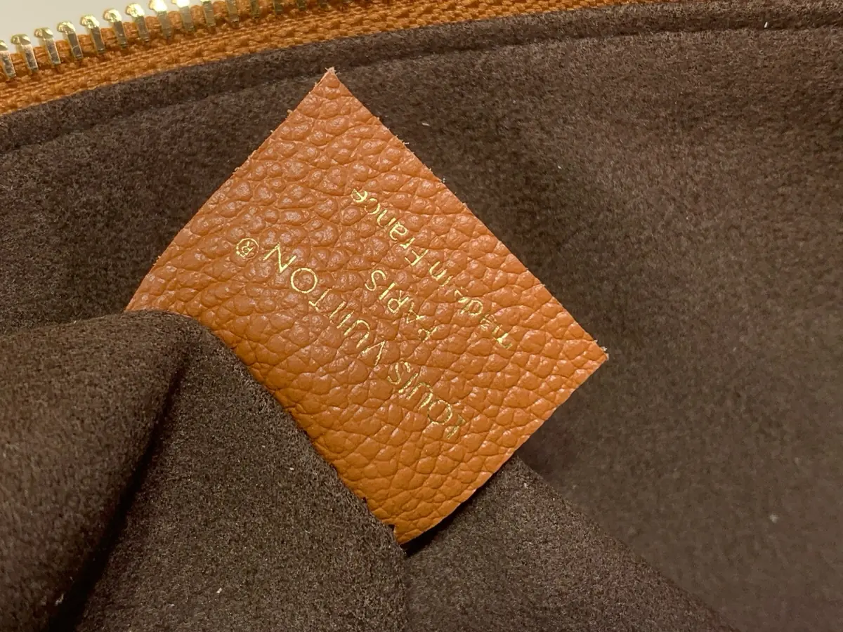 LV Style Brown Leather Top Handle Bag style reference detail image 7 from source 787669