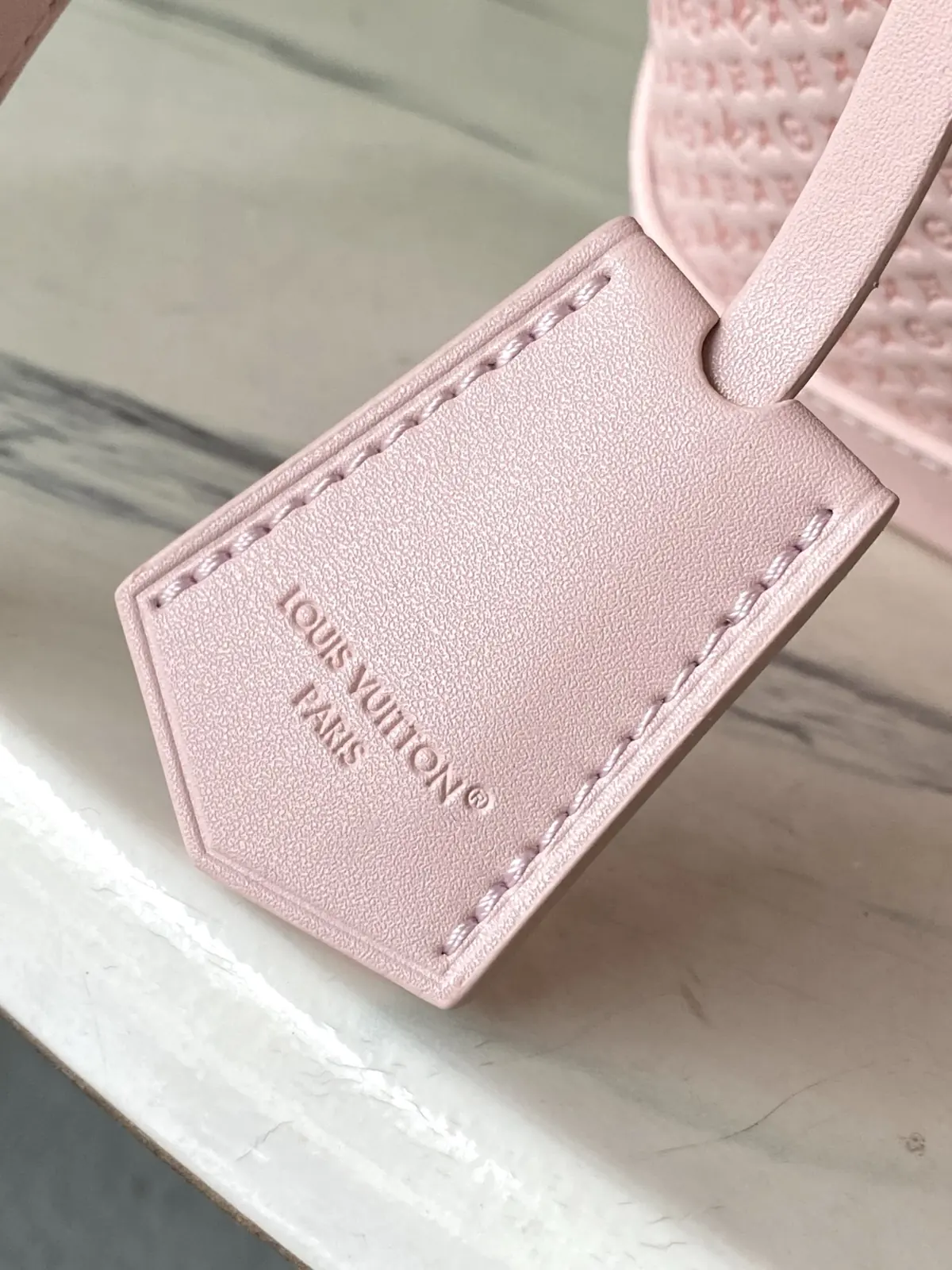 LV Style Brown Leather Top Handle Bag style reference detail image 6 from source 787679
