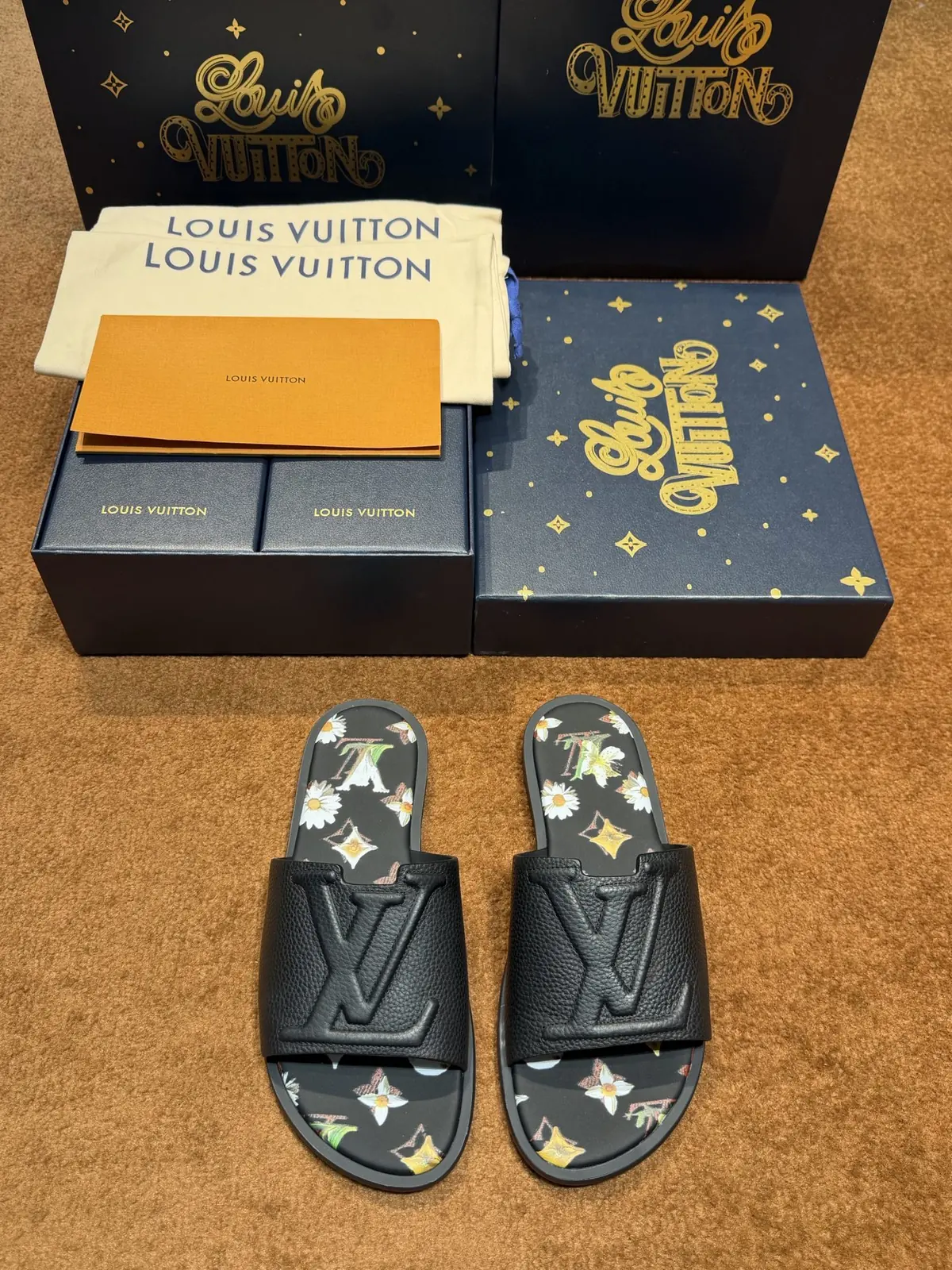 LV Style Leather Men's Shoes Lookbook Reference image 1