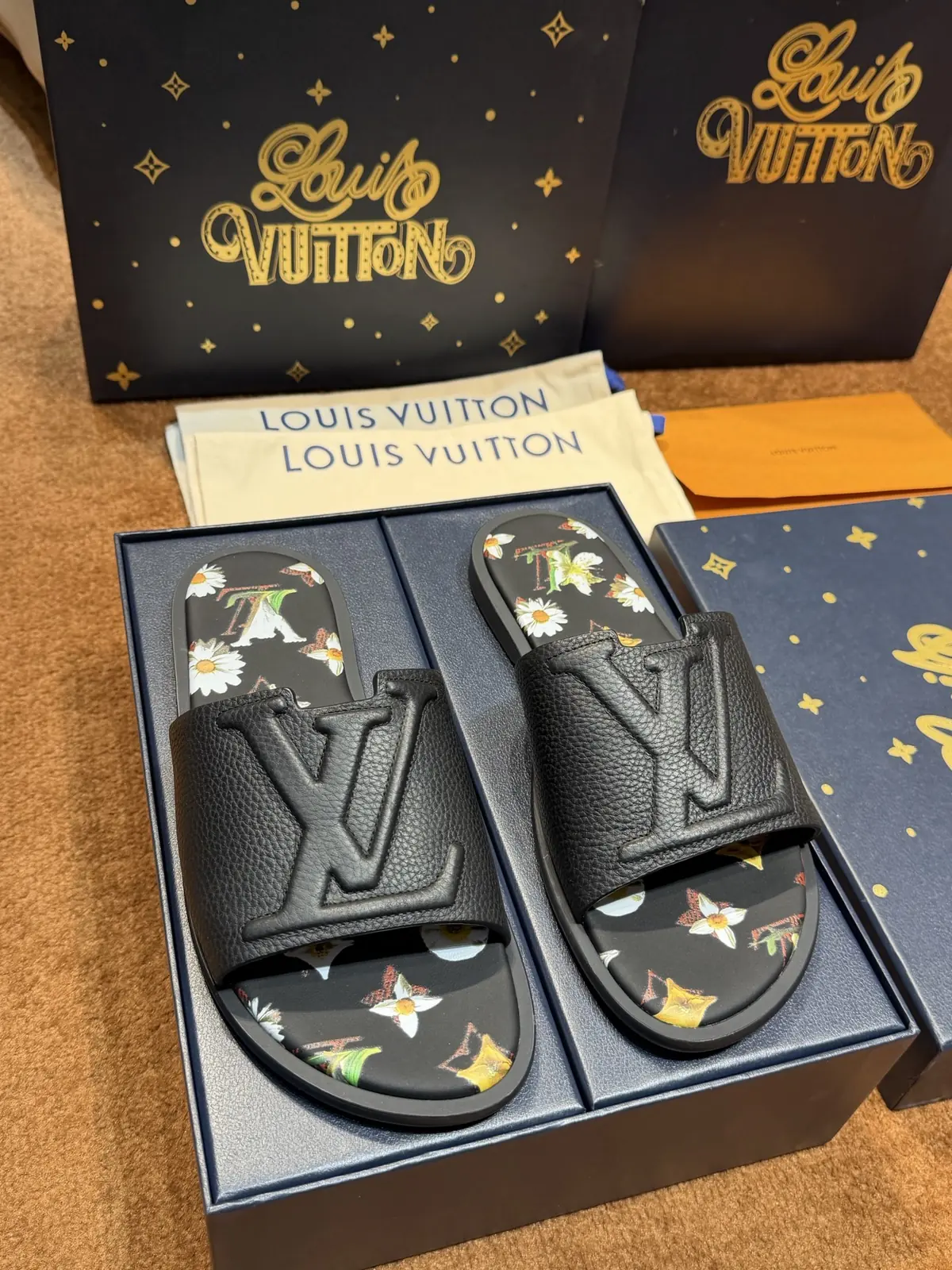 LV Style Leather Men's Shoes Lookbook Reference image 2
