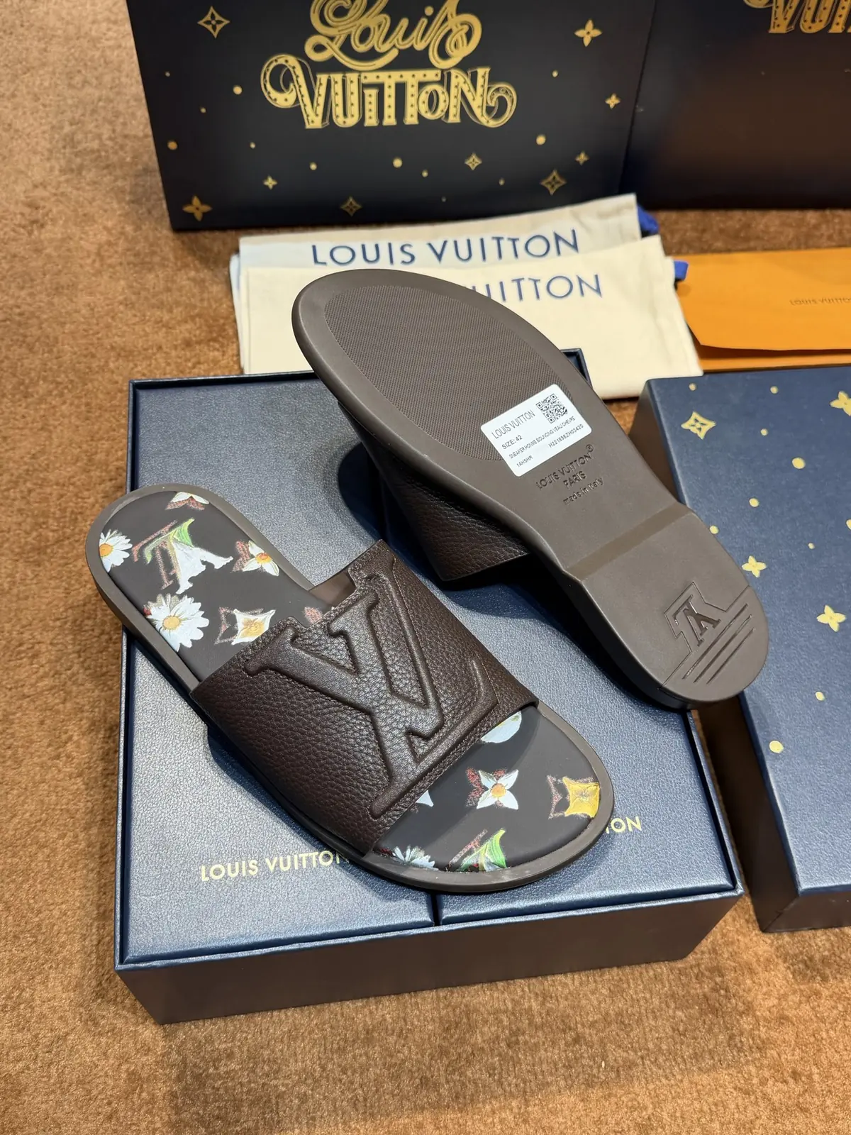 LV Style Leather Men's Shoes Lookbook Reference image 5