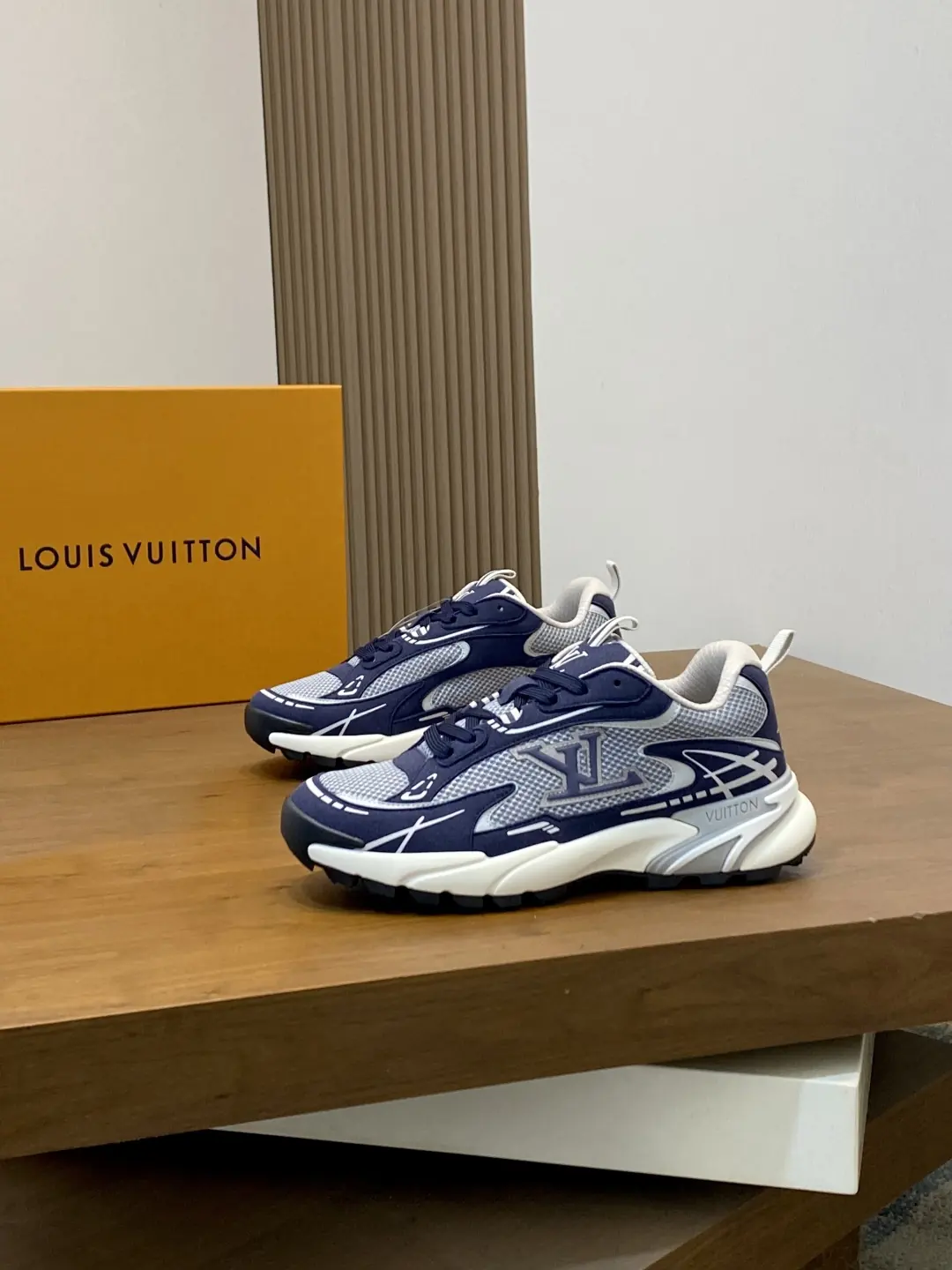 LV Style Leather Men's Shoes Lookbook Reference image 3