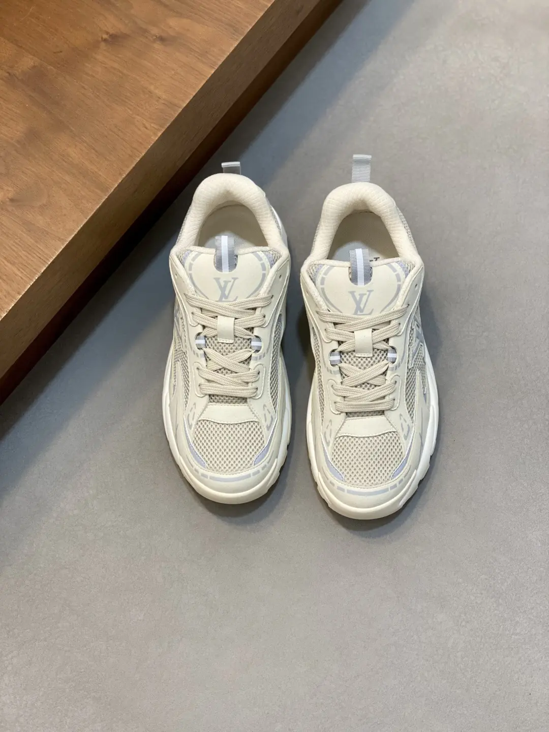 LV Style Leather Men's Shoes Lookbook Reference image 1