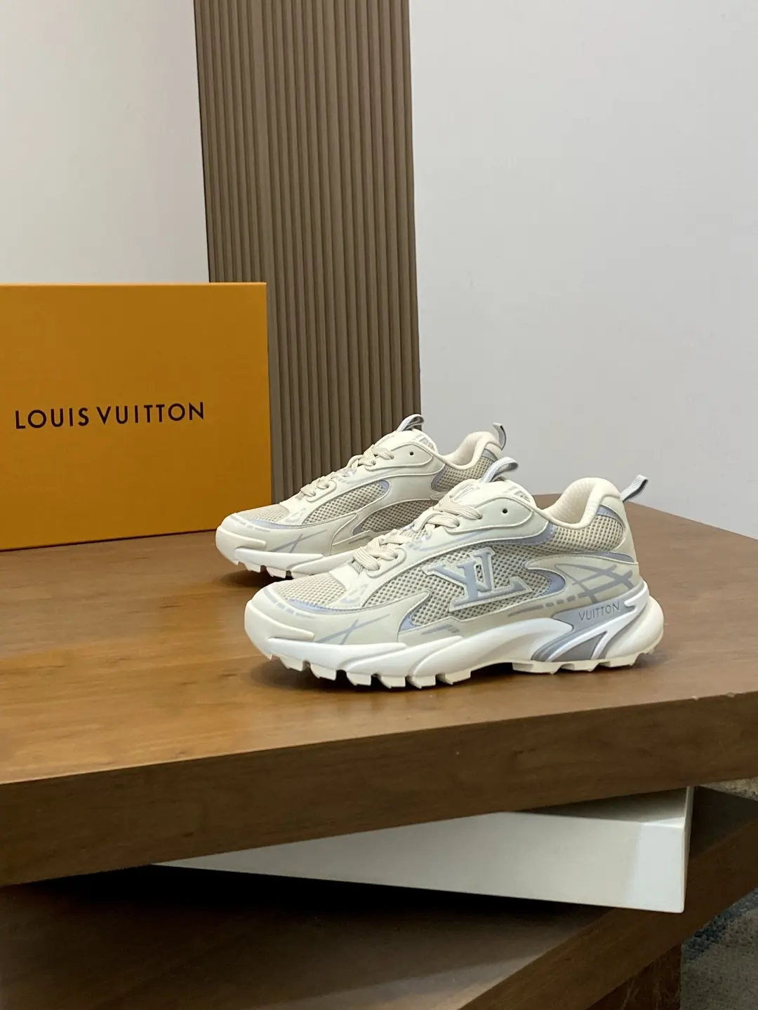 LV Style Leather Men's Shoes Lookbook Reference image 3