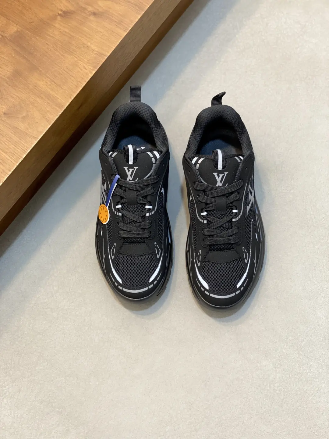 LV Style Leather Men's Shoes Lookbook Reference image 1