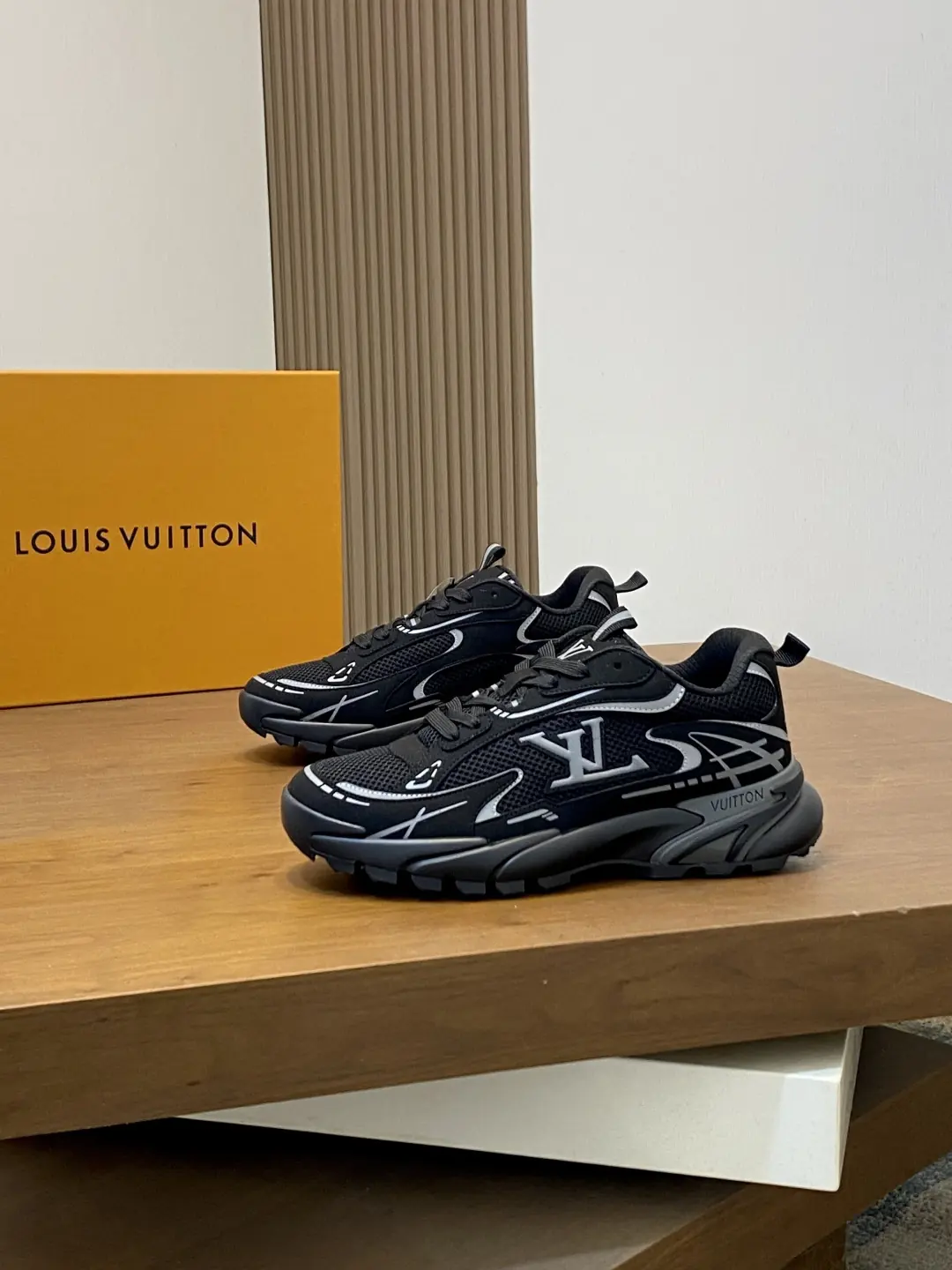 LV Style Leather Men's Shoes Lookbook Reference image 3