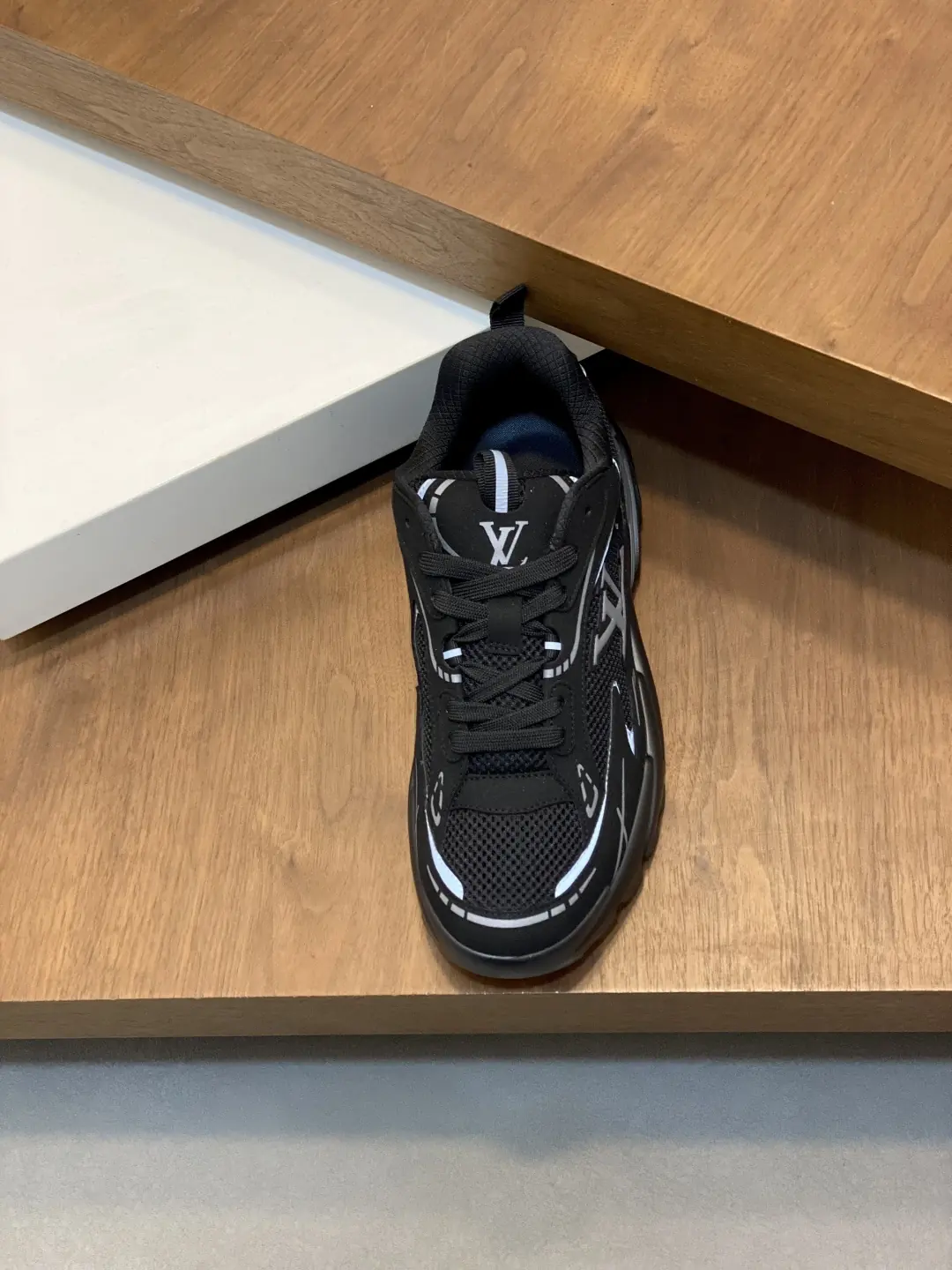 LV Style Leather Men's Shoes Lookbook Reference image 6