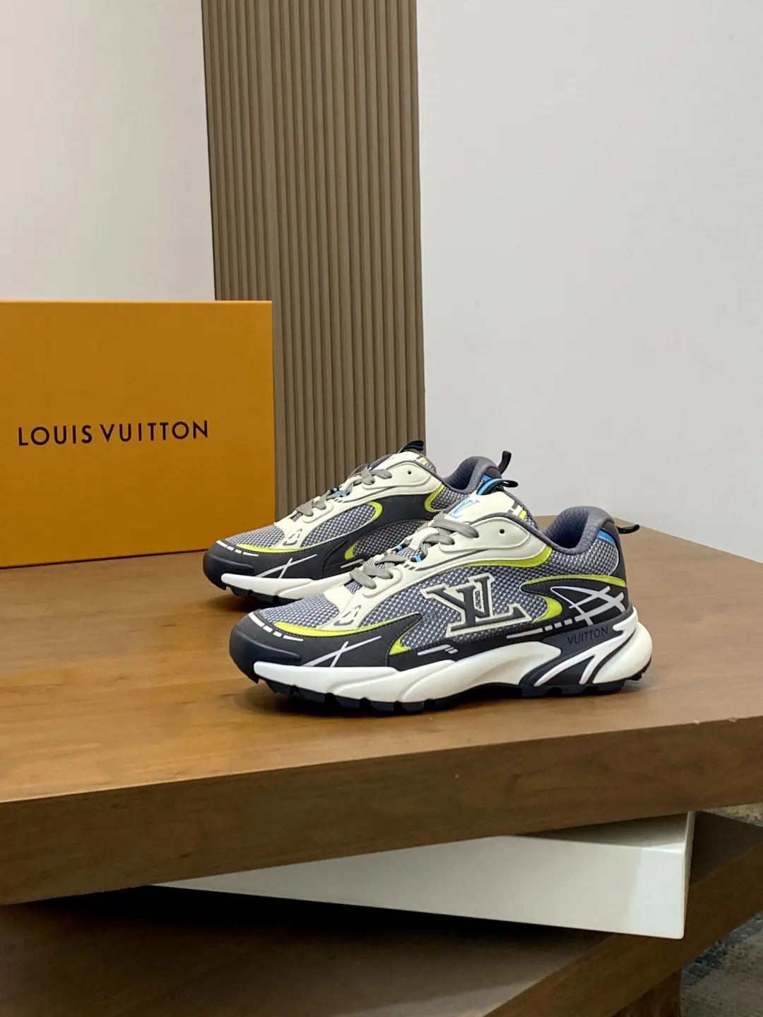 LV Style Leather Men's Shoes Lookbook Reference image 3