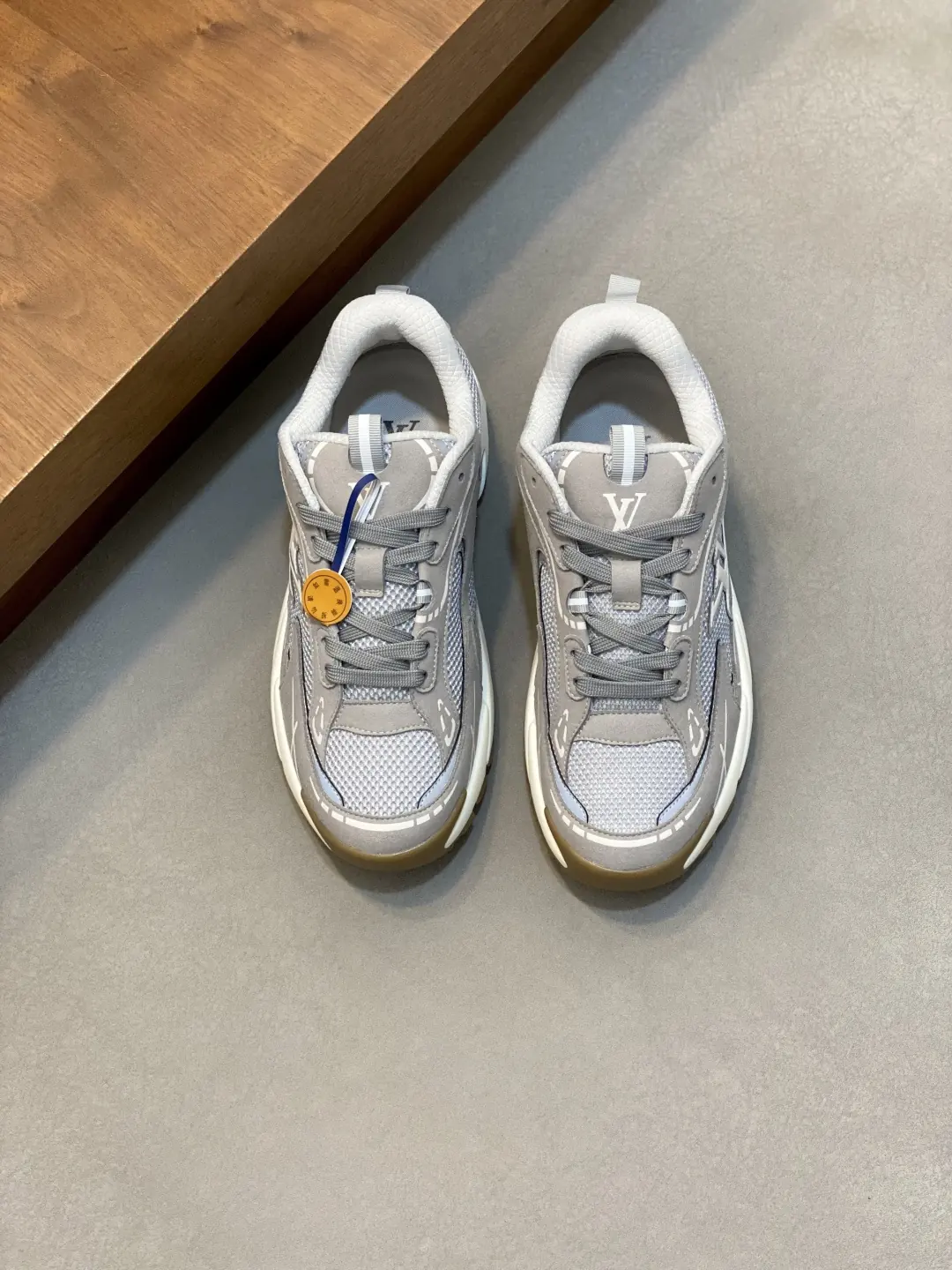 LV Style Leather Men's Shoes Lookbook Reference image 1