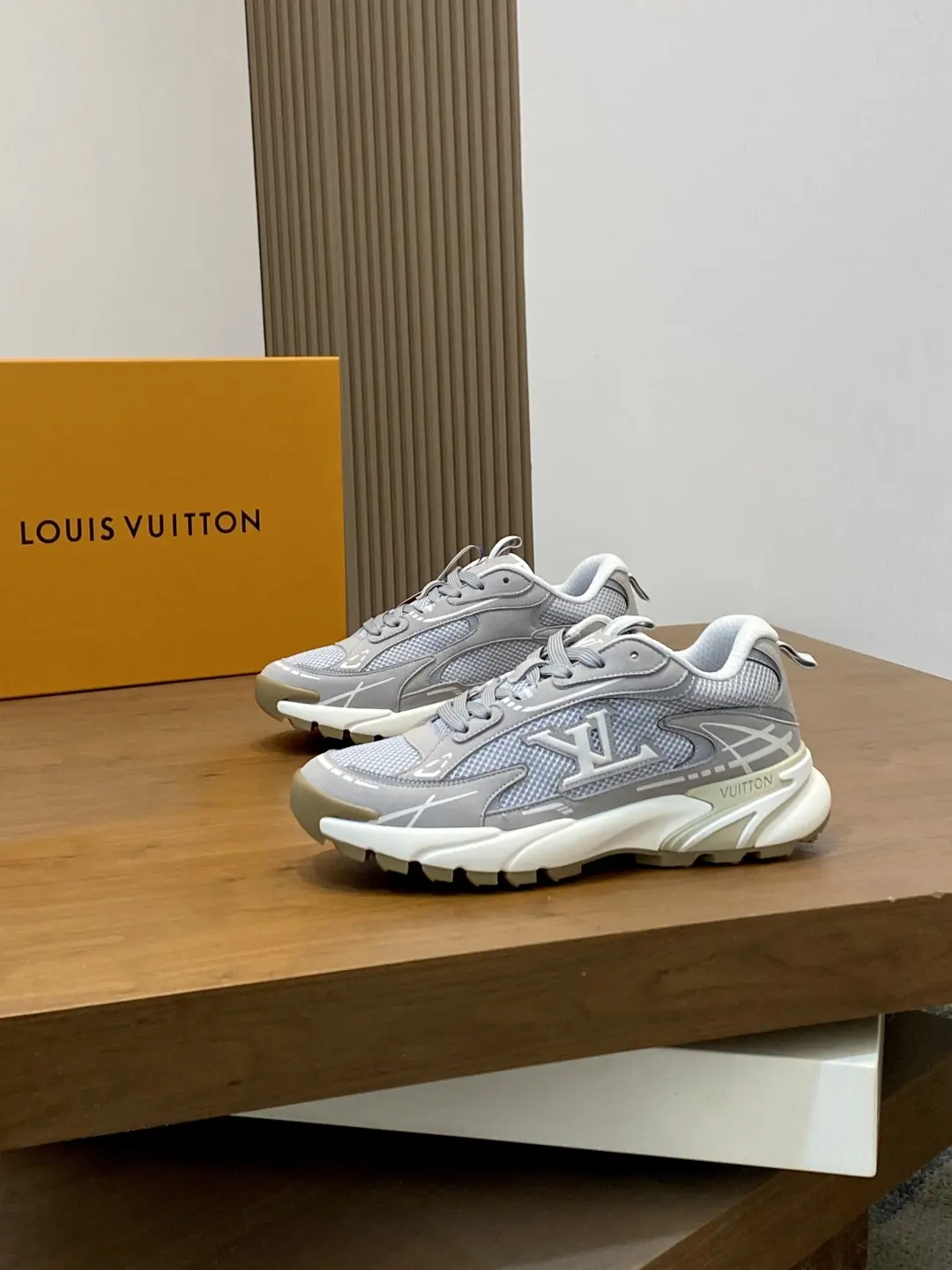 LV Style Leather Men's Shoes Lookbook Reference image 3