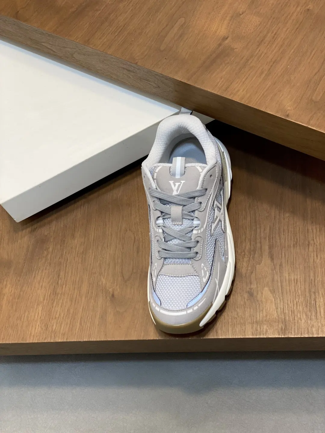 LV Style Leather Men's Shoes Lookbook Reference image 6