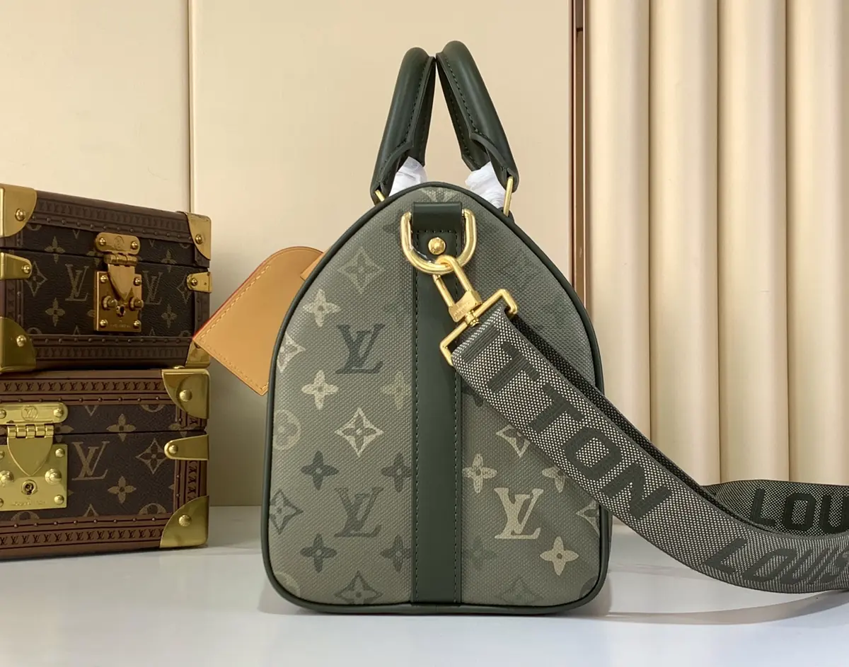LV Style Leather Travel Bag Lookbook Reference image 2