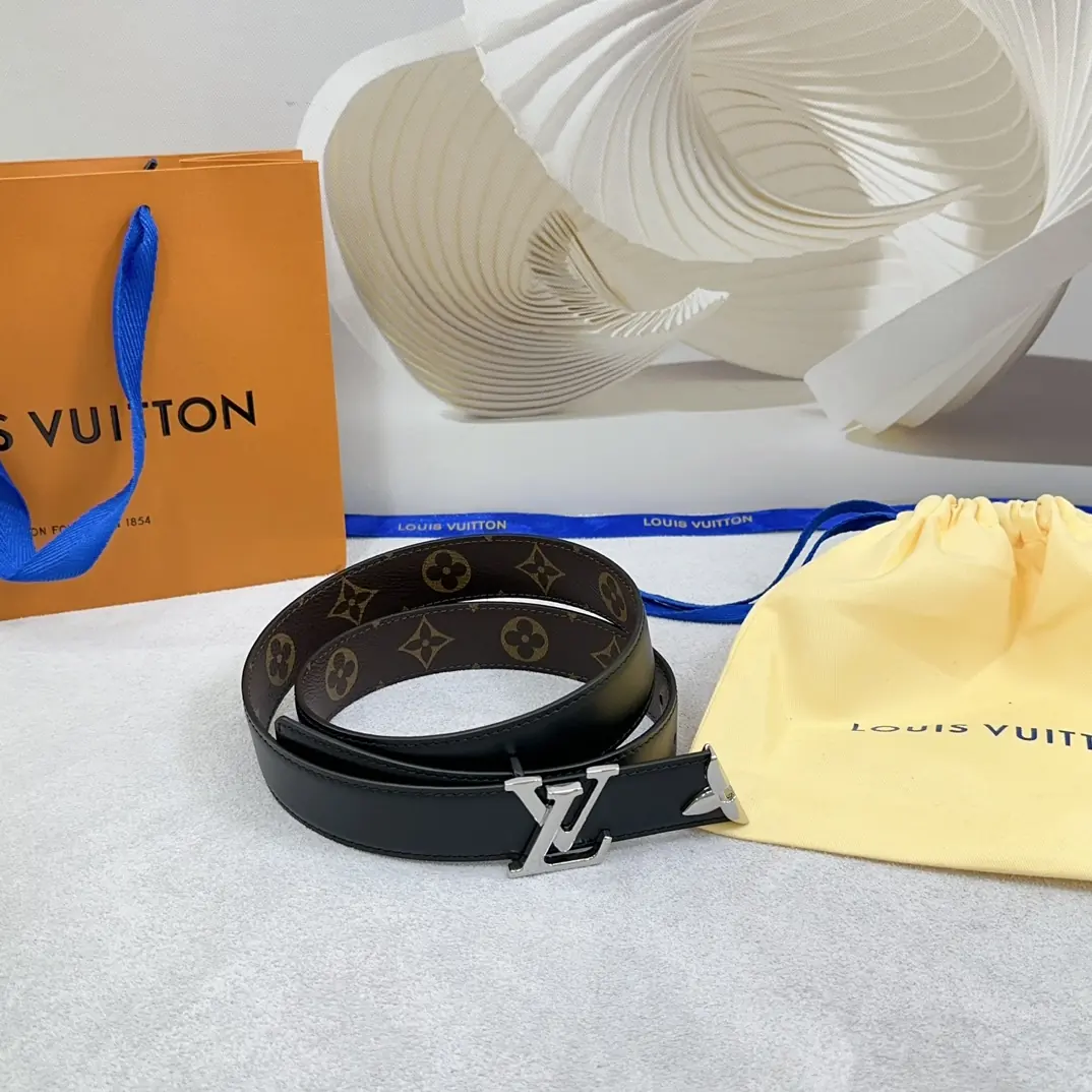 LV Style Leather Women's Belts Lookbook Reference image 2