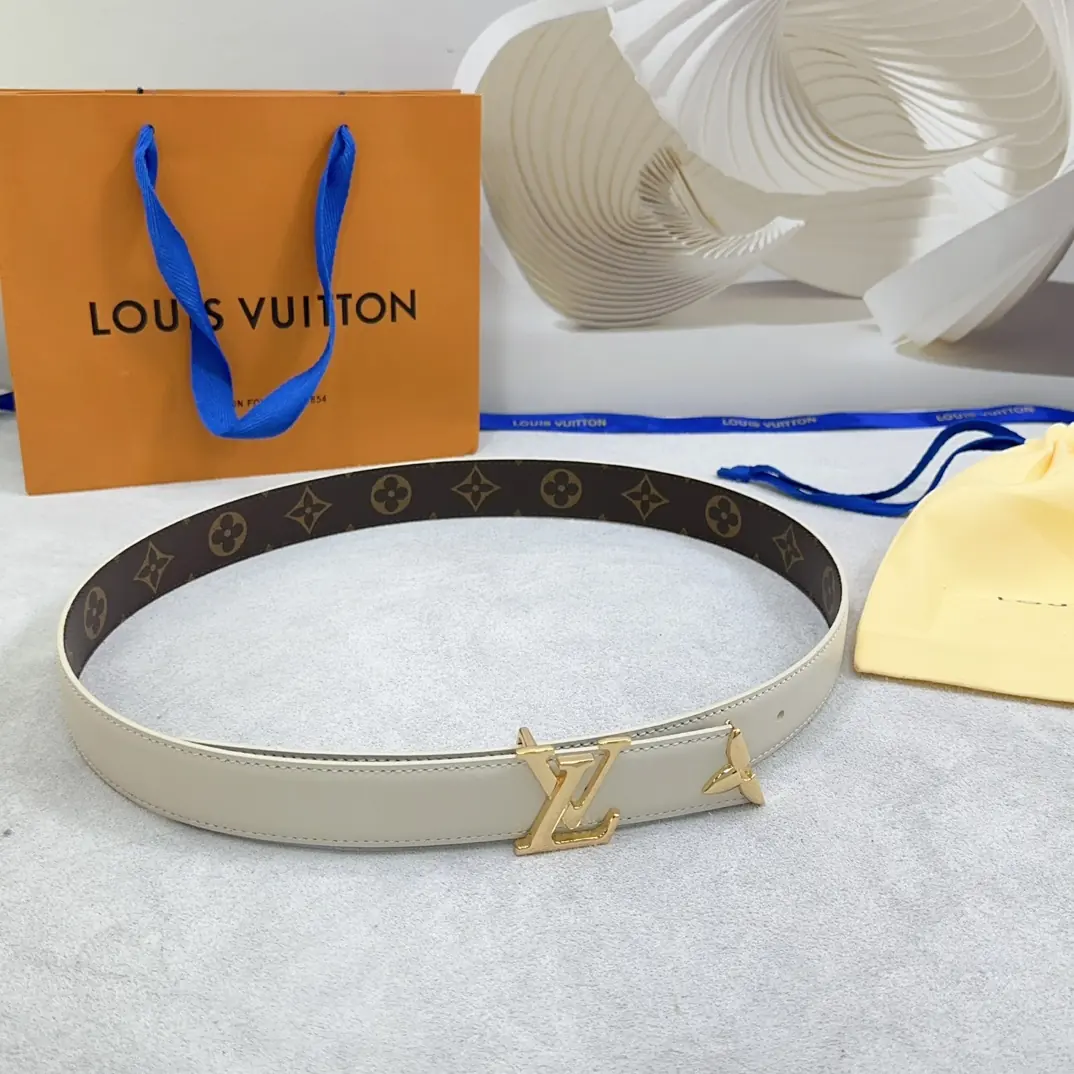 LV Style Leather Women's Belts Lookbook Reference image 1