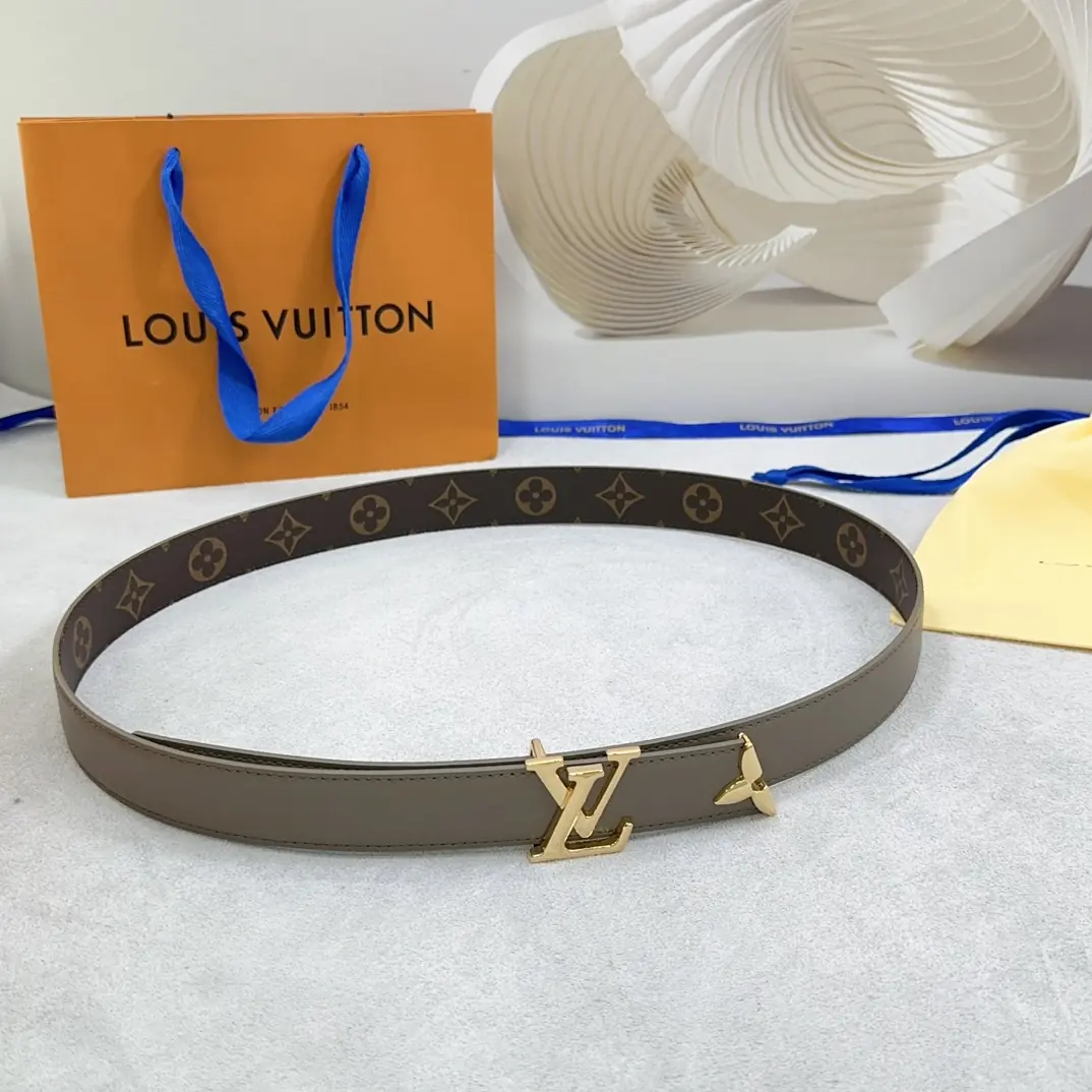 LV Style Leather Women's Belts Lookbook Reference image 1
