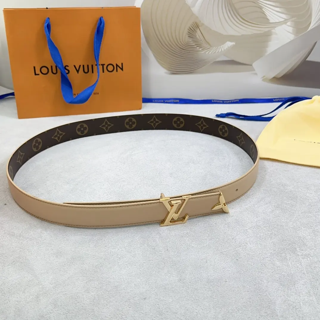 LV Style Leather Women's Belts Lookbook Reference image 1