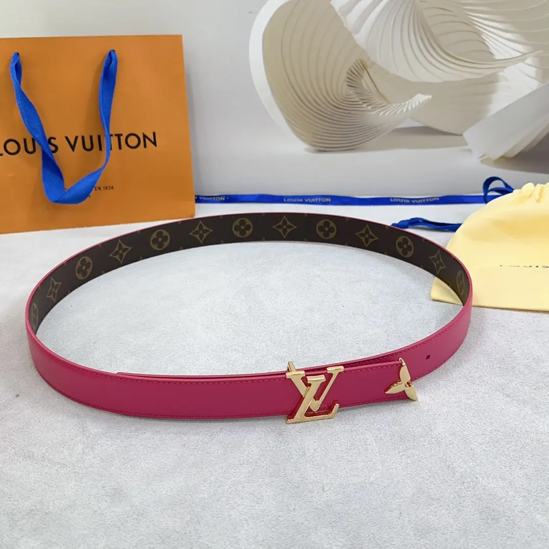LV Style Leather Women's Belts Lookbook Reference image 1