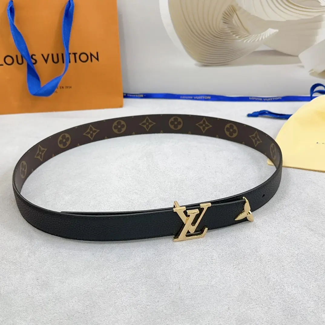 LV Style Leather Women's Belts Lookbook Reference image 1