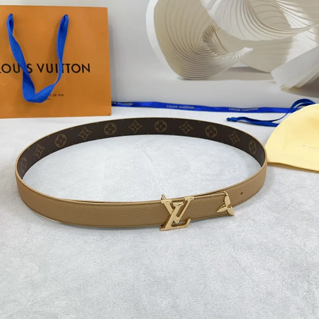 LV Style Leather Women's Belts Lookbook Reference image 1