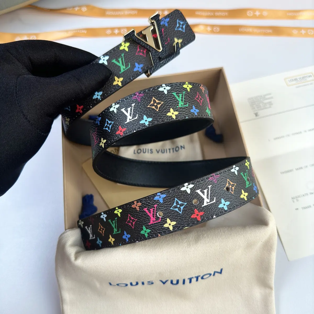 LV Style Leather Women's Belts Lookbook Reference image 1