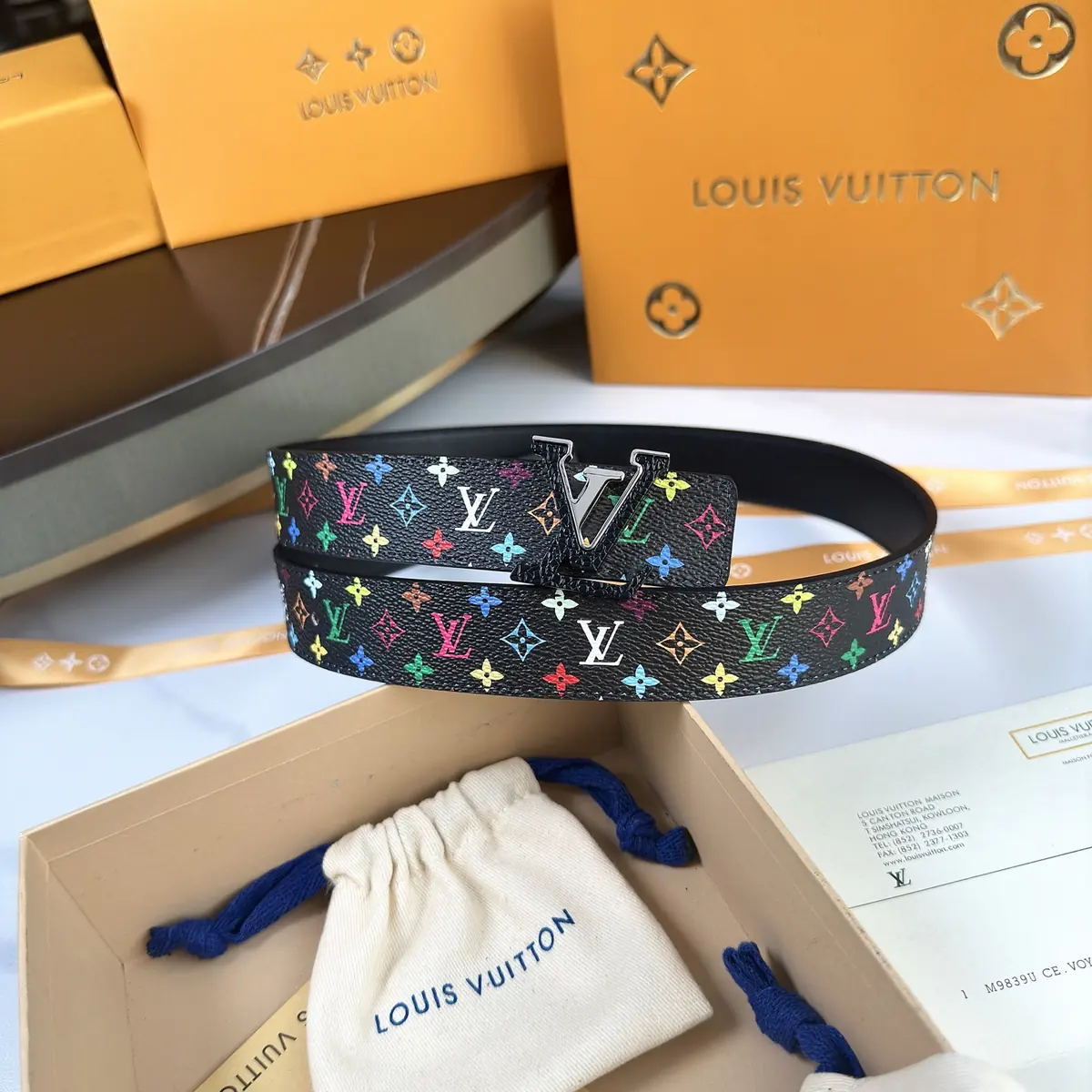 LV Style Leather Women's Belts Lookbook Reference image 2